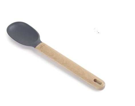COLHER 32CM SIL/MADEIRA UNITE